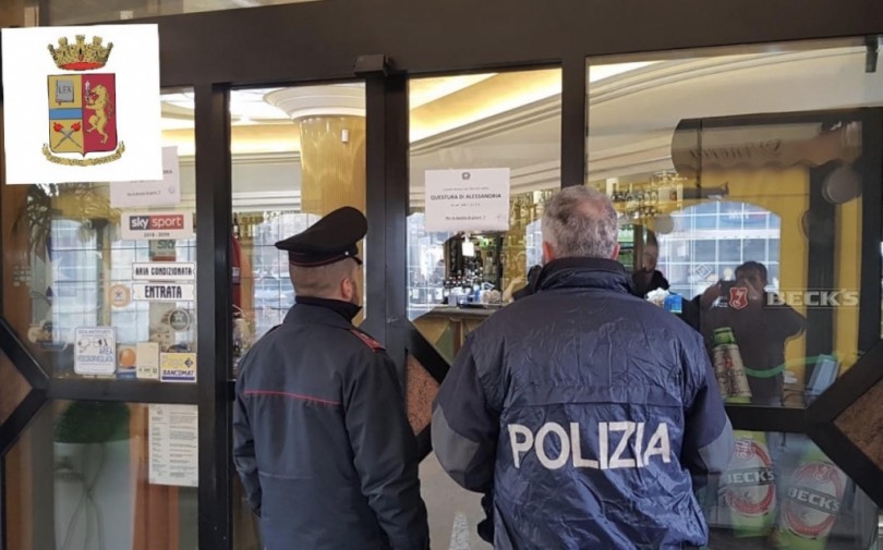 Bar frequentato da pregiudicati. Disposta la sua chiusura per sette giorni 